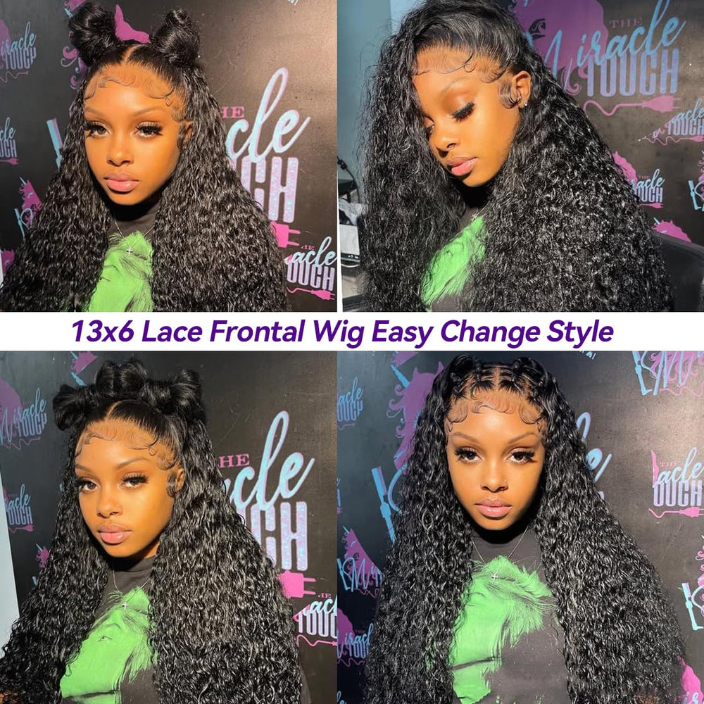 Gaishi 13x6 lace front enables versatile parting options