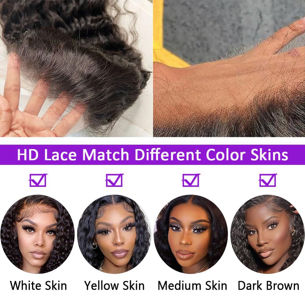Gaishi lace-front wig cap with adjustable straps and four combs for secure wear
