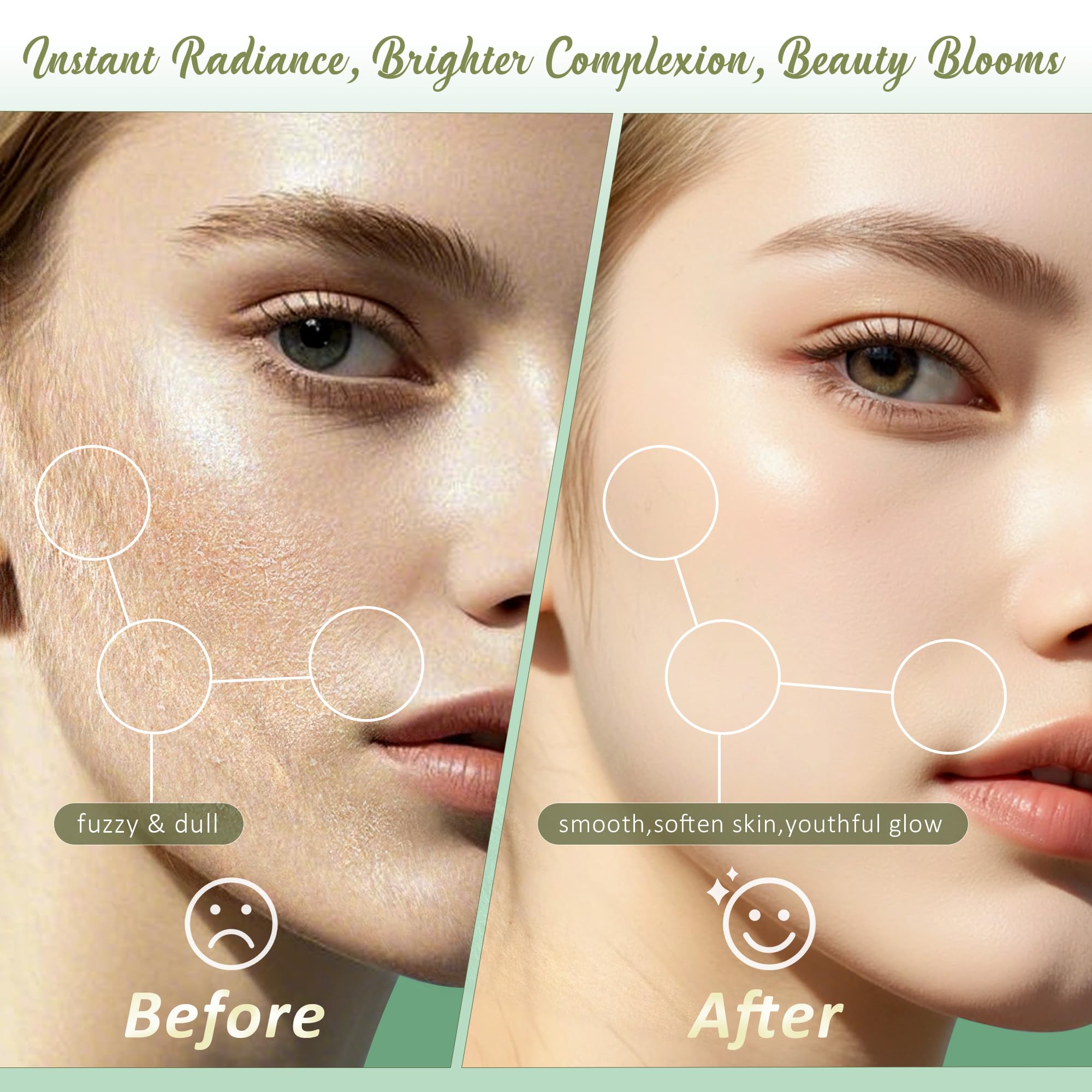 Galtxen stainless-steel blades ensure gentle dermaplaning.