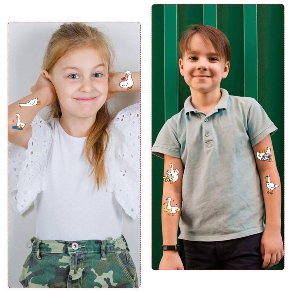 Gameza classroom rewards or party favors via goose stickers.