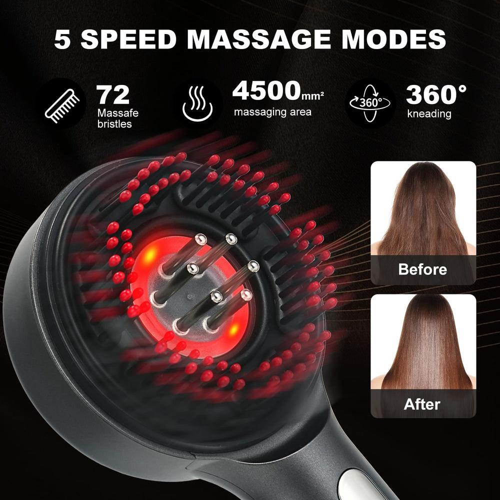 GANOEL's 6 precision rollers guide oil for even absorption and root nourishment.