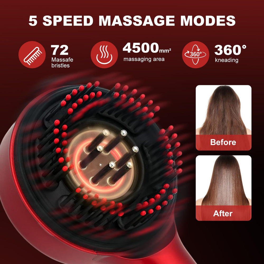 GANOEL six precision rollers distribute oil evenly at the roots.