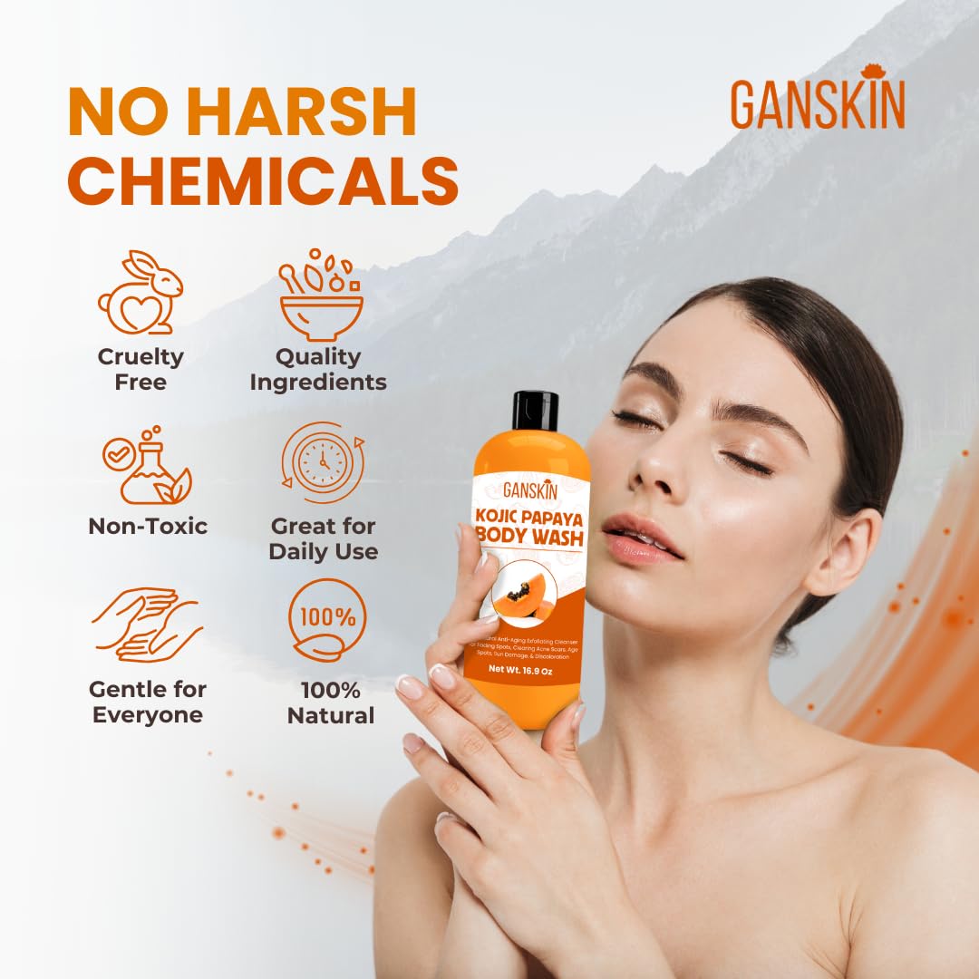 Ganskin Hyperpigmentation Soap for skin-tone improvement on dark spots.