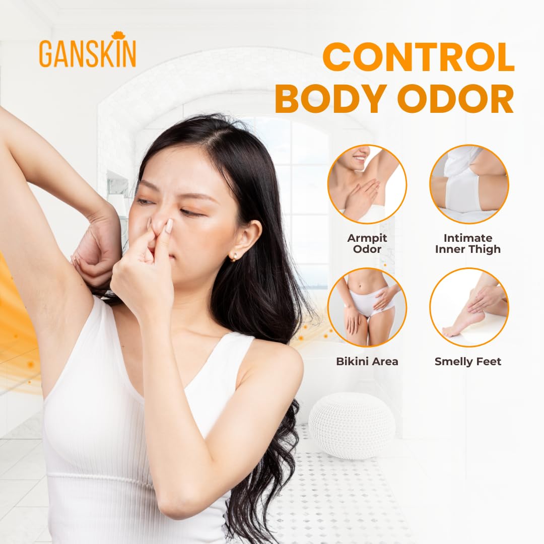 Ganskin Persimmon Body Wash non-drying formula keeps skin moisturized during cleansing.