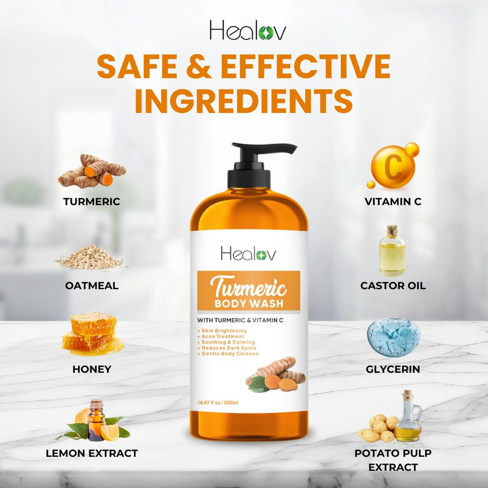 Sunflower oil close-up in Ganskin turmeric wash emphasizes moisturizing formula