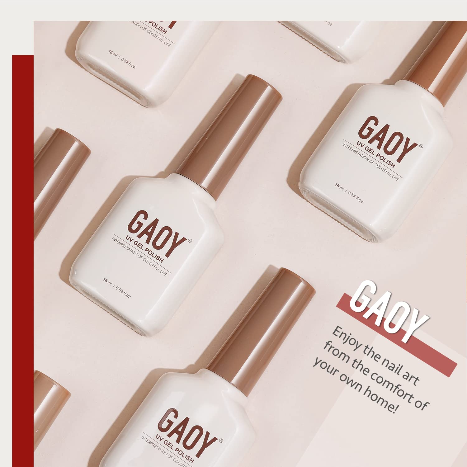 GAOY 16ml gel bottle 1154 compact packaging for home use