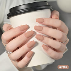 GAOY brown tones for chic, versatile nail art at home