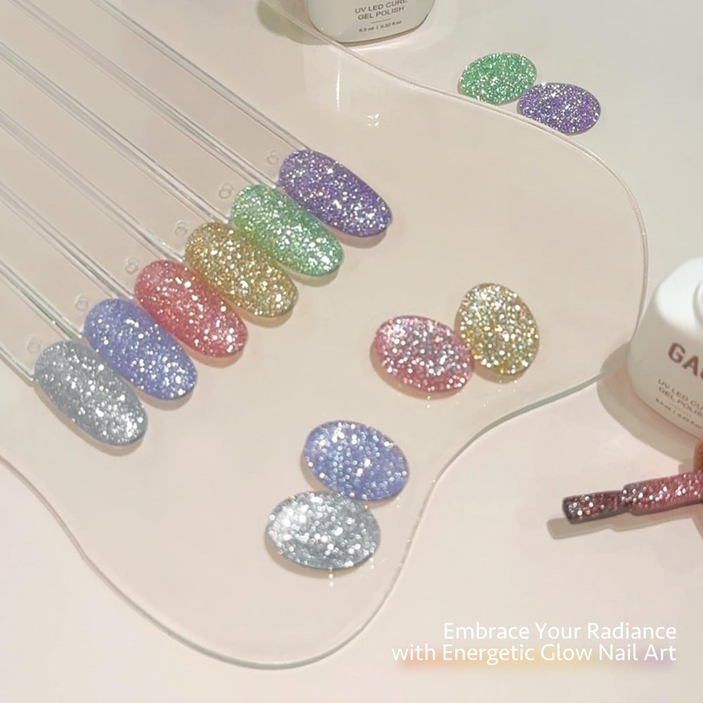 GAOY 6-Color Gel Polish Set offers versatile shades for mix-and-match designs