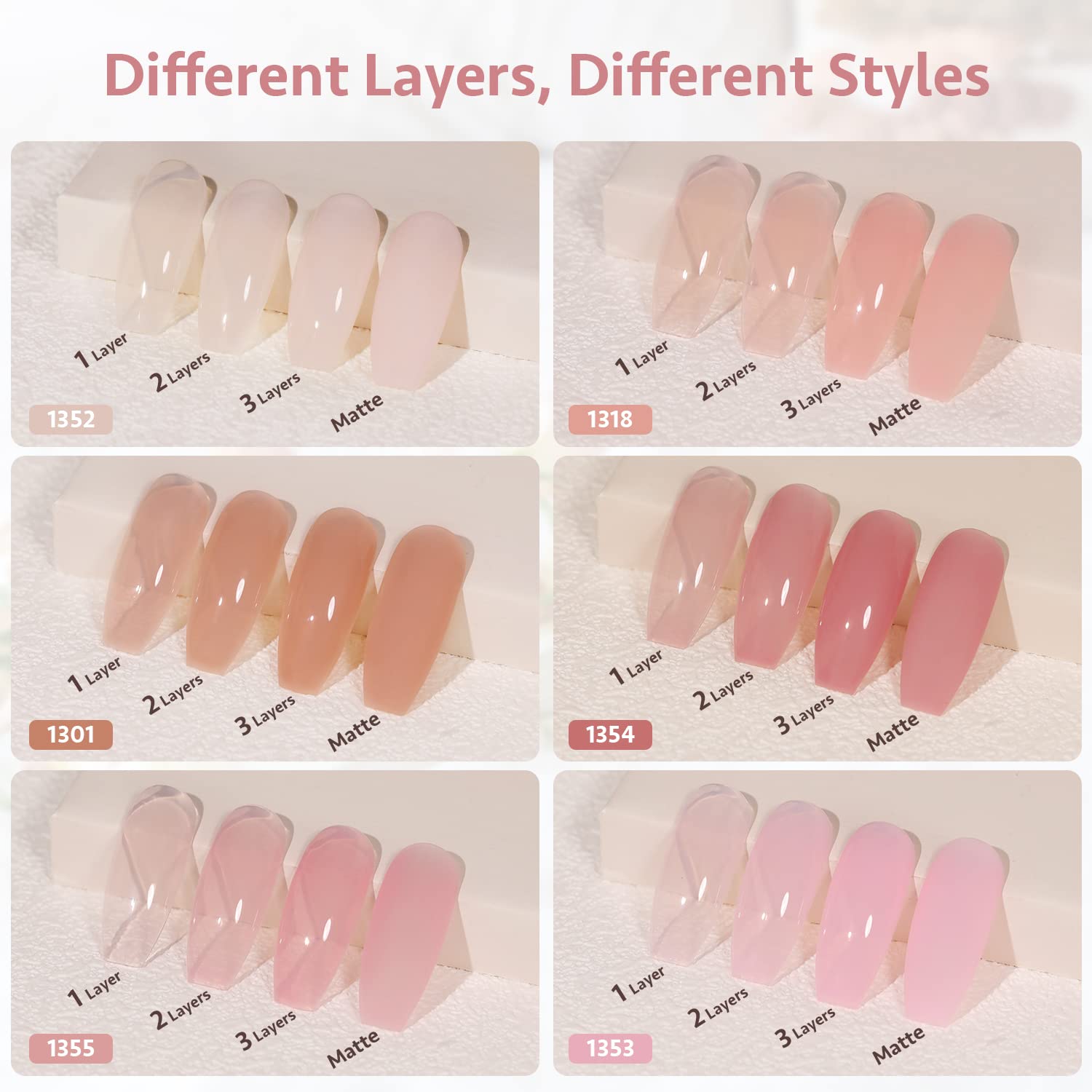 GAOY at-home nail art setup with easy application steps.
