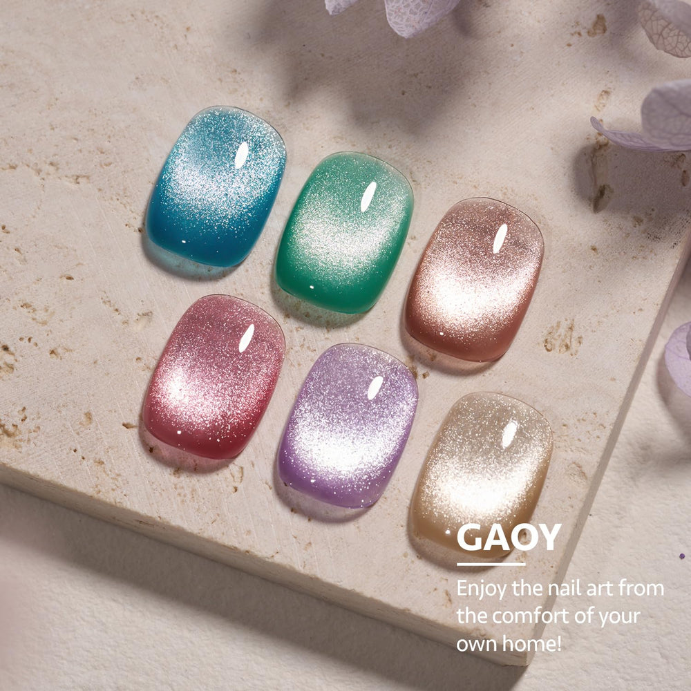 GAOY at-home manicure setup ideal for DIY nail art enthusiasts.