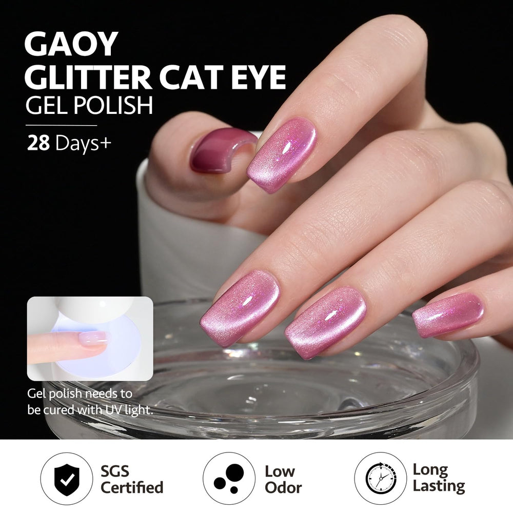 GAOY 16ml bottle supports easy home manicures with magnet art