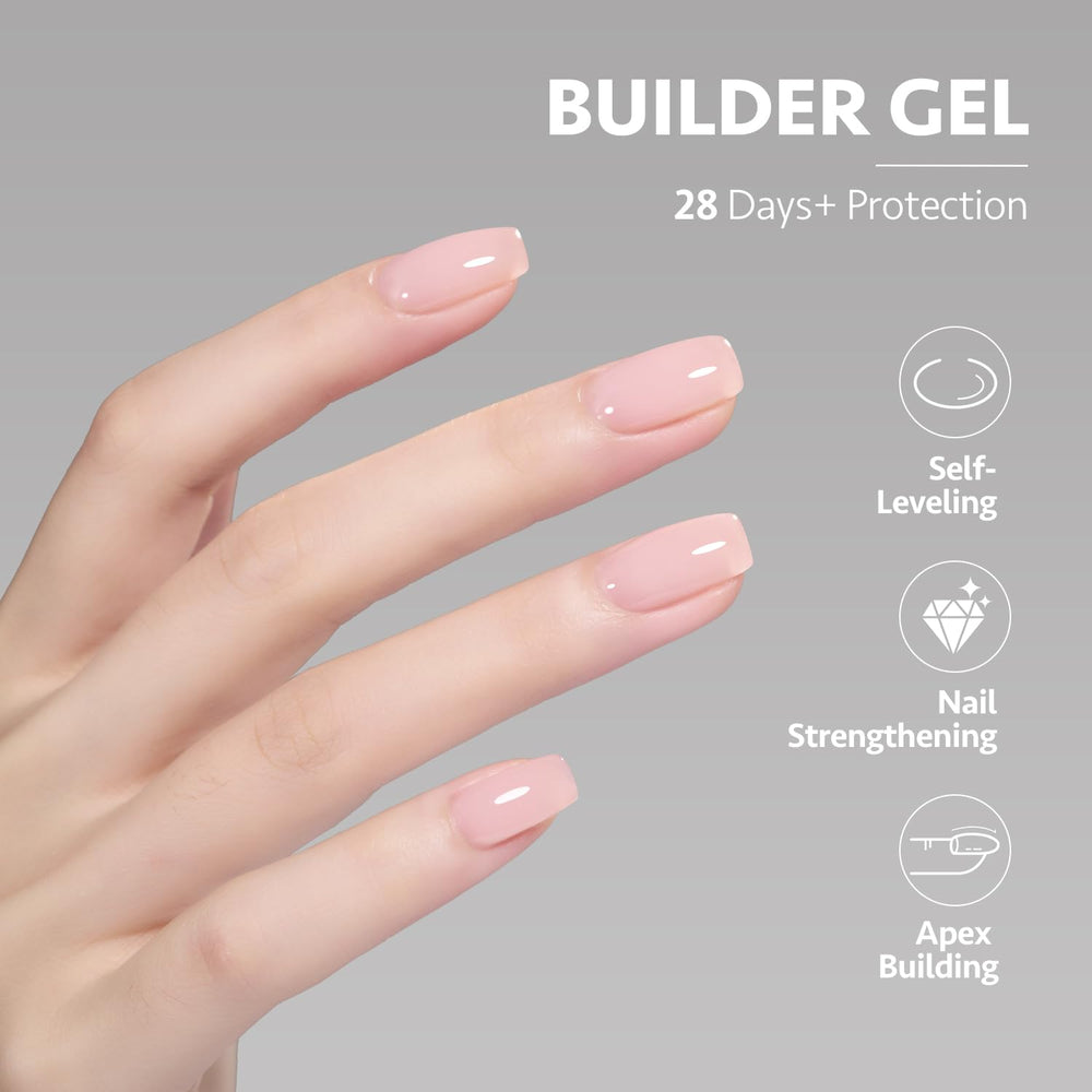 GAOY base coat image emphasizes essential adhesion for longer-lasting nails.