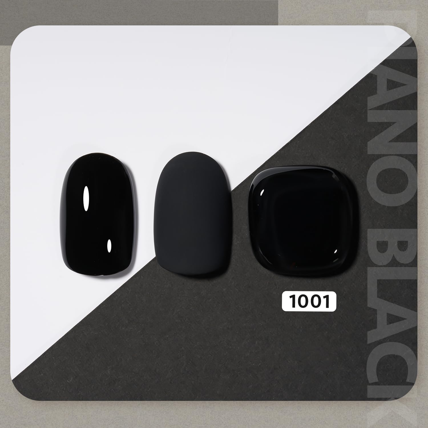 GAOY gel polish brush glide for smooth, precise color application.