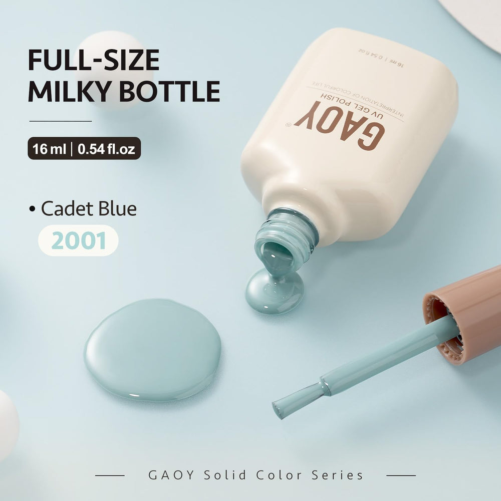 GAOY gel nail polish 16ml bottle supports DIY home manicure.