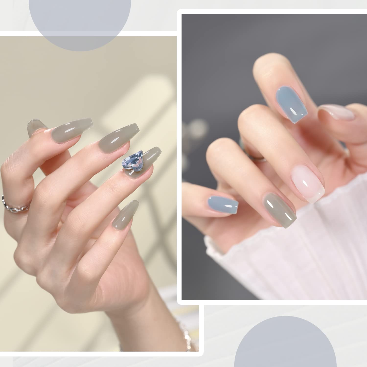 GAOY blue gray shade swatch with coastal subtle tone.