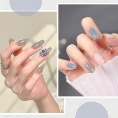 GAOY blue gray shade swatch with coastal subtle tone.