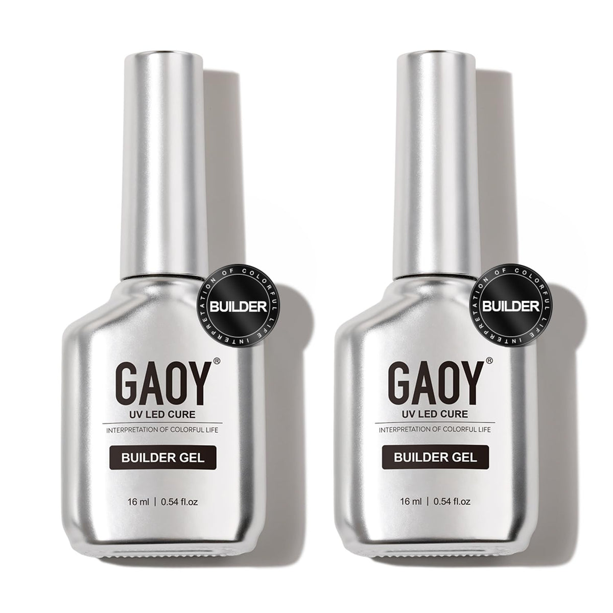 GAOY builder gel bottle, 16ml clear, for durable nails