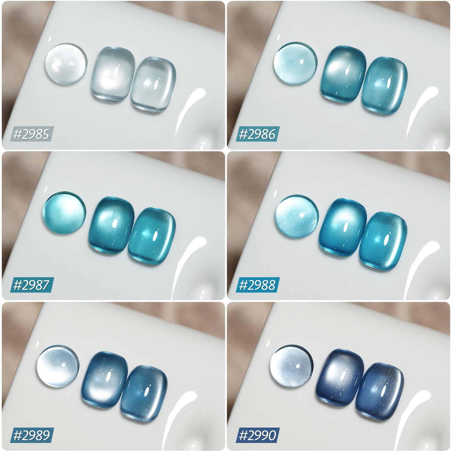 GAOY cat-eye magnet enables precise, customizable nail art patterns before curing.