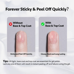 GAOY builder gel close-up brush for even application