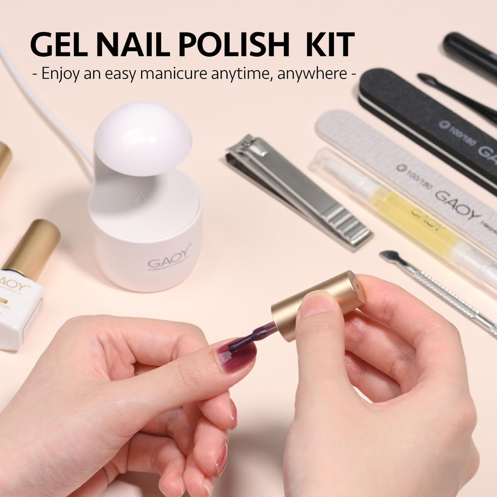 GAOY color-palette-6-colors offers versatile shades for creative nail designs.