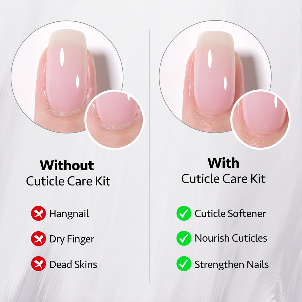 GAOY Compact 20ml bottles ideal for precise nail care routines.