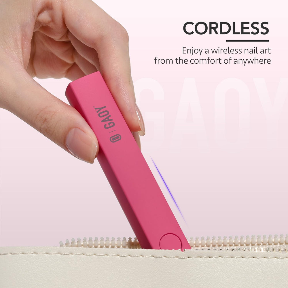 GAOY compact travel nail dryer ideal for on the go polishes