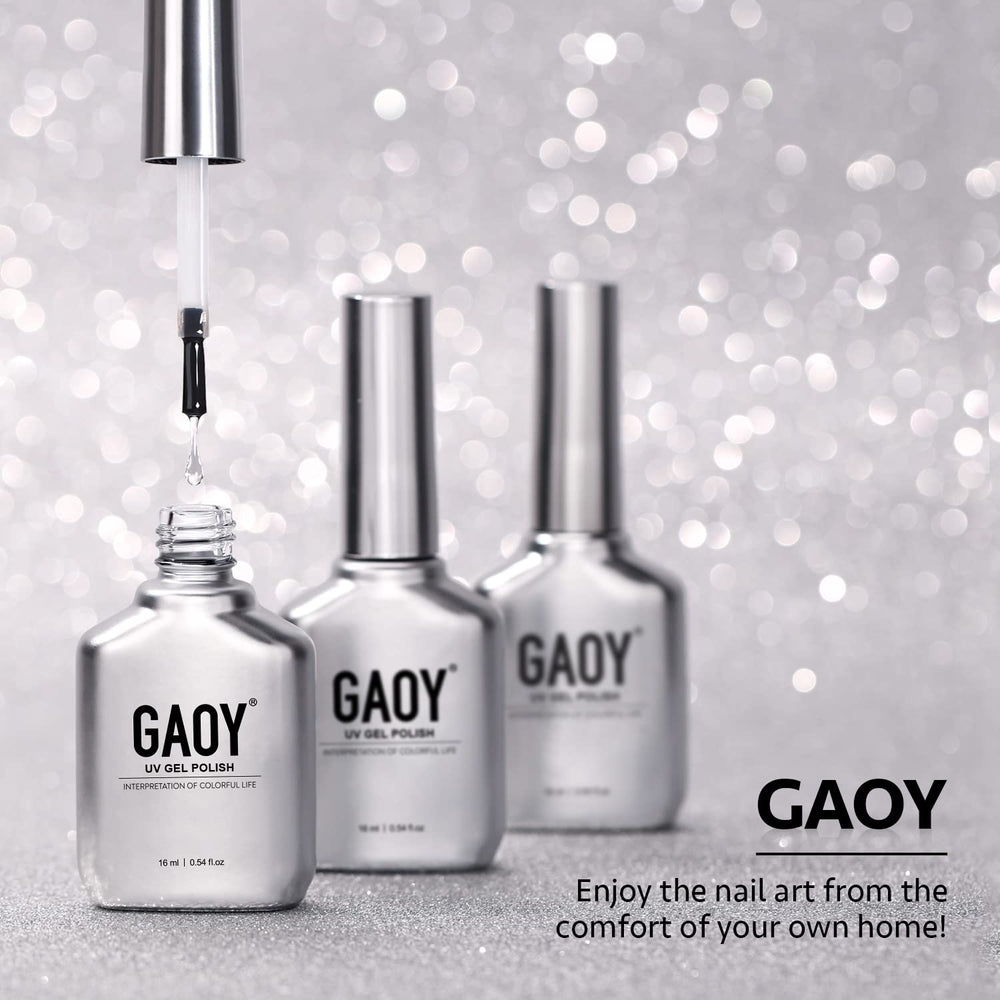 GAOY compatible with gel polish, acrylic nails, and extensions