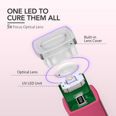 GAOY cordless USB nail dryer for wireless nail art sessions