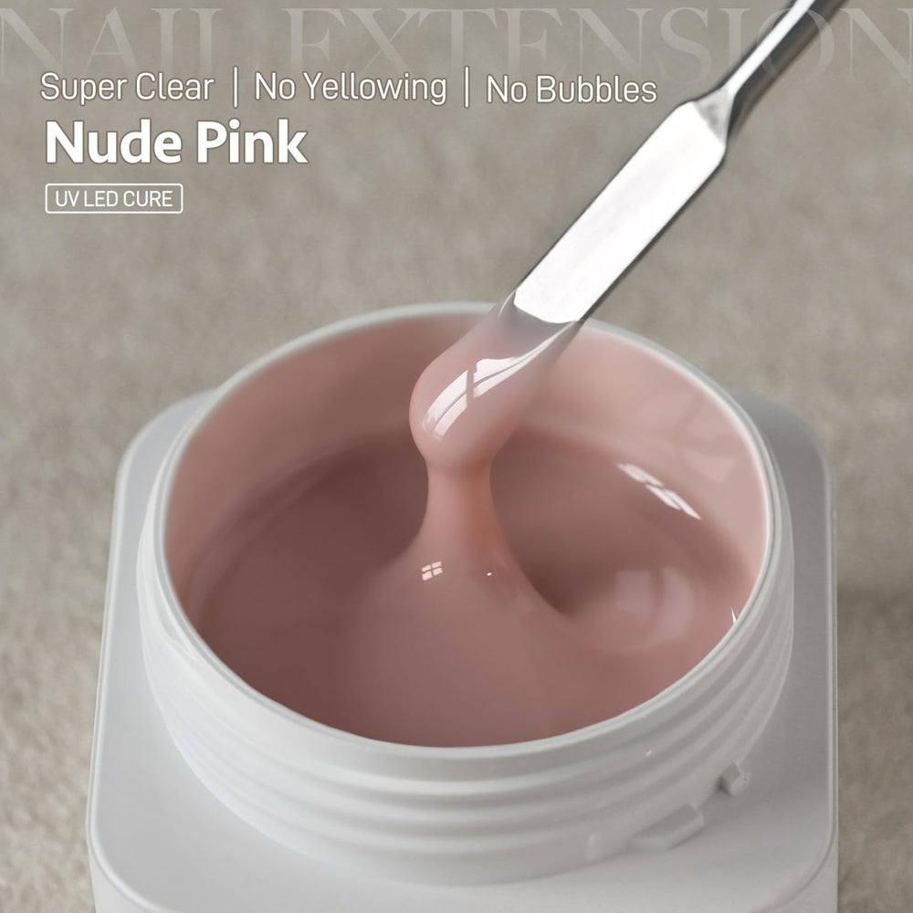 GAOY Nude Pink 03 color swatch showing a soft, elegant manicure option.