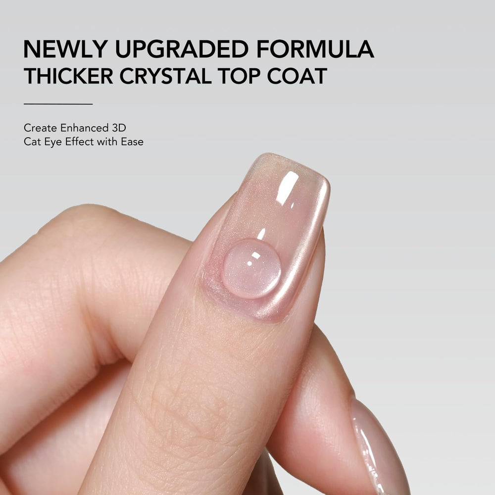 GAOY Crystal Top Coat adds magnetic glitter for salon-worthy sparkle