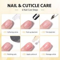 GAOY Cuticle Oil leaves silky nails with natural shine.