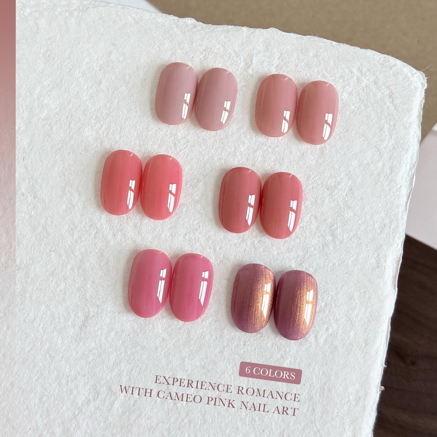 GAOY DIY manicure at home setup for flexible pink nail art