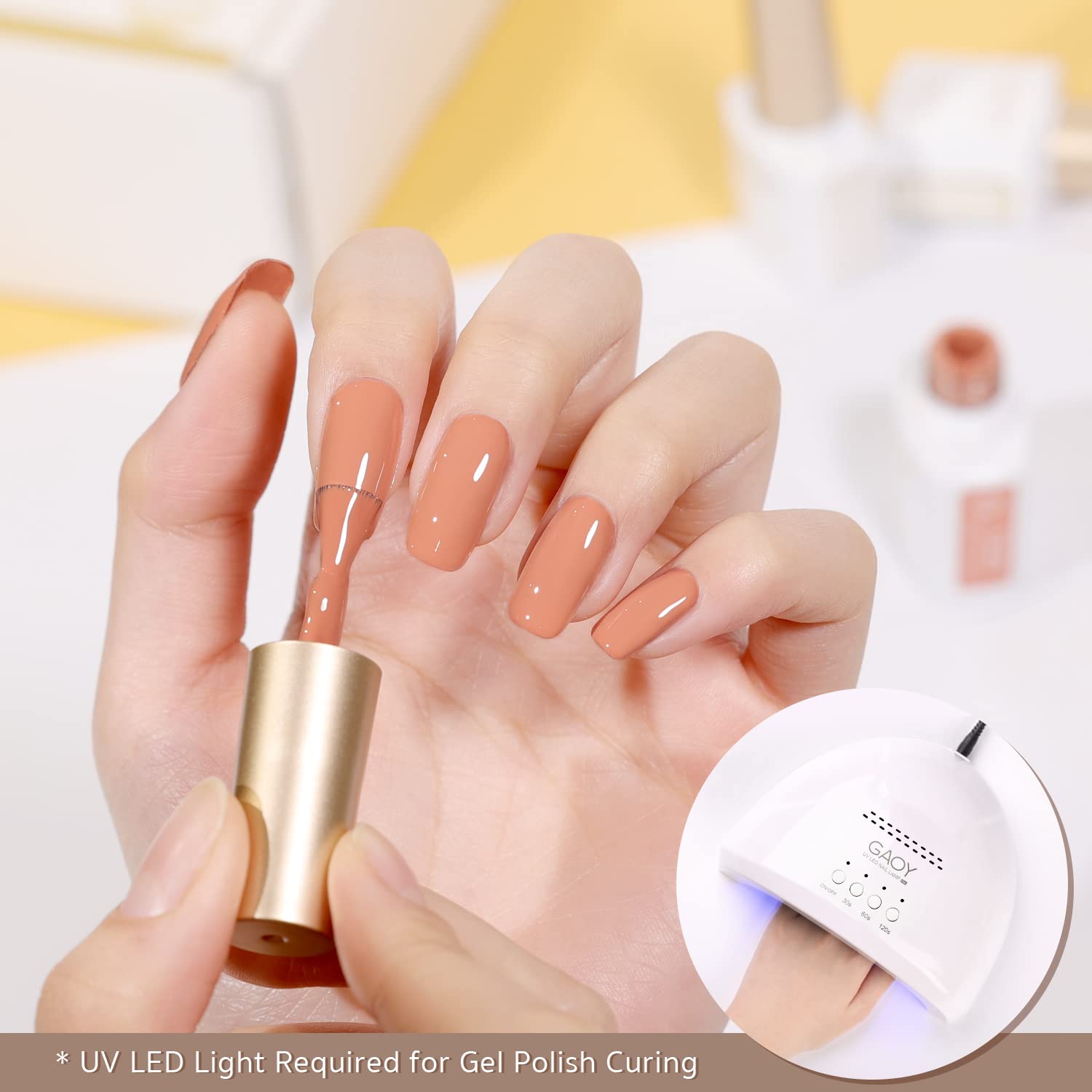 GAOY DIY salon quality manicure at home kit for easy nails.
