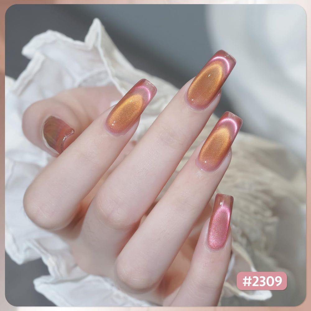 GAOY six-pack gel colors offer versatile finishes for at-home manicures