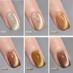 GAOY Gel Nail Polish Brown bottle for warm, chic nails