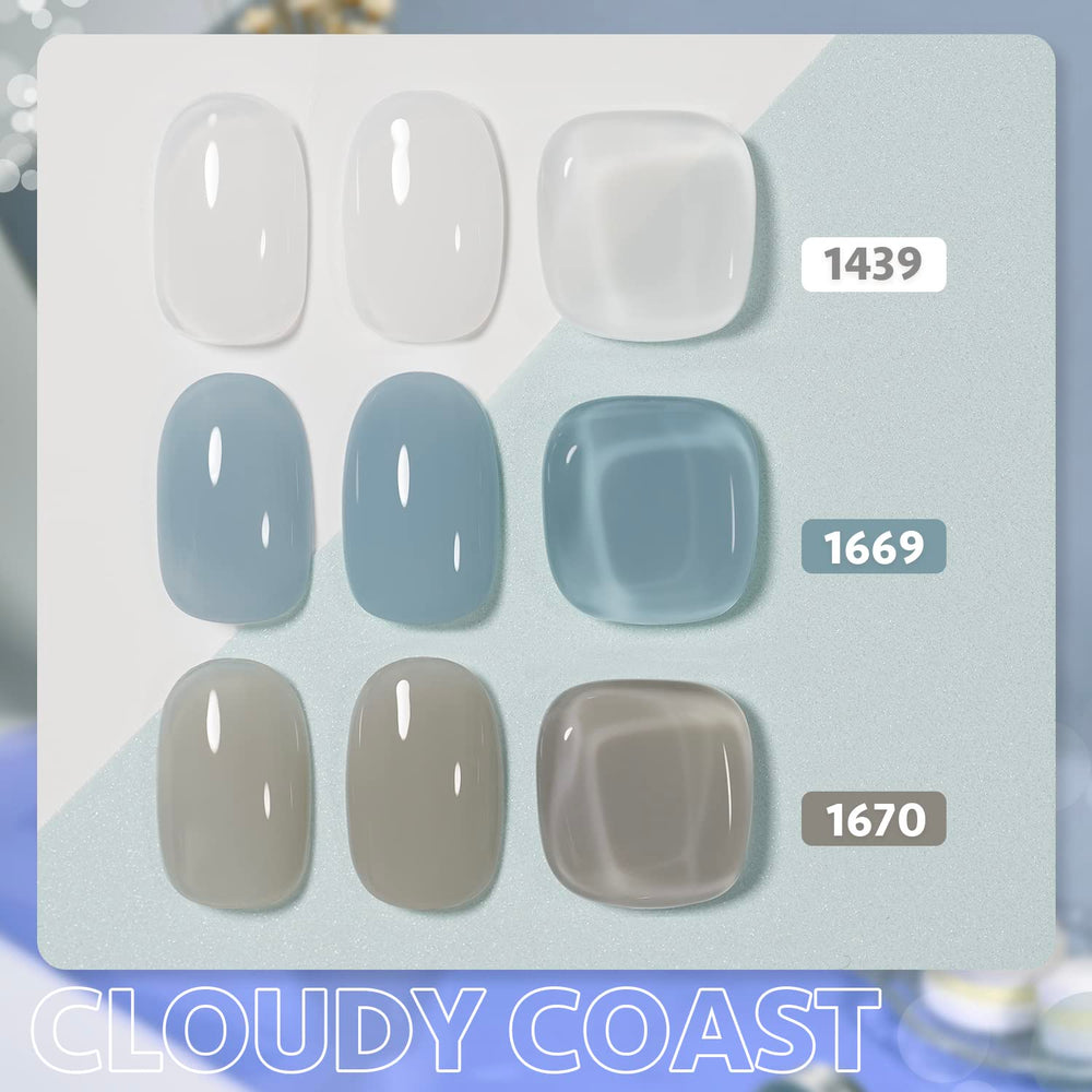 GAOY full-size 16ml bottles in the kit for at-home nail art.