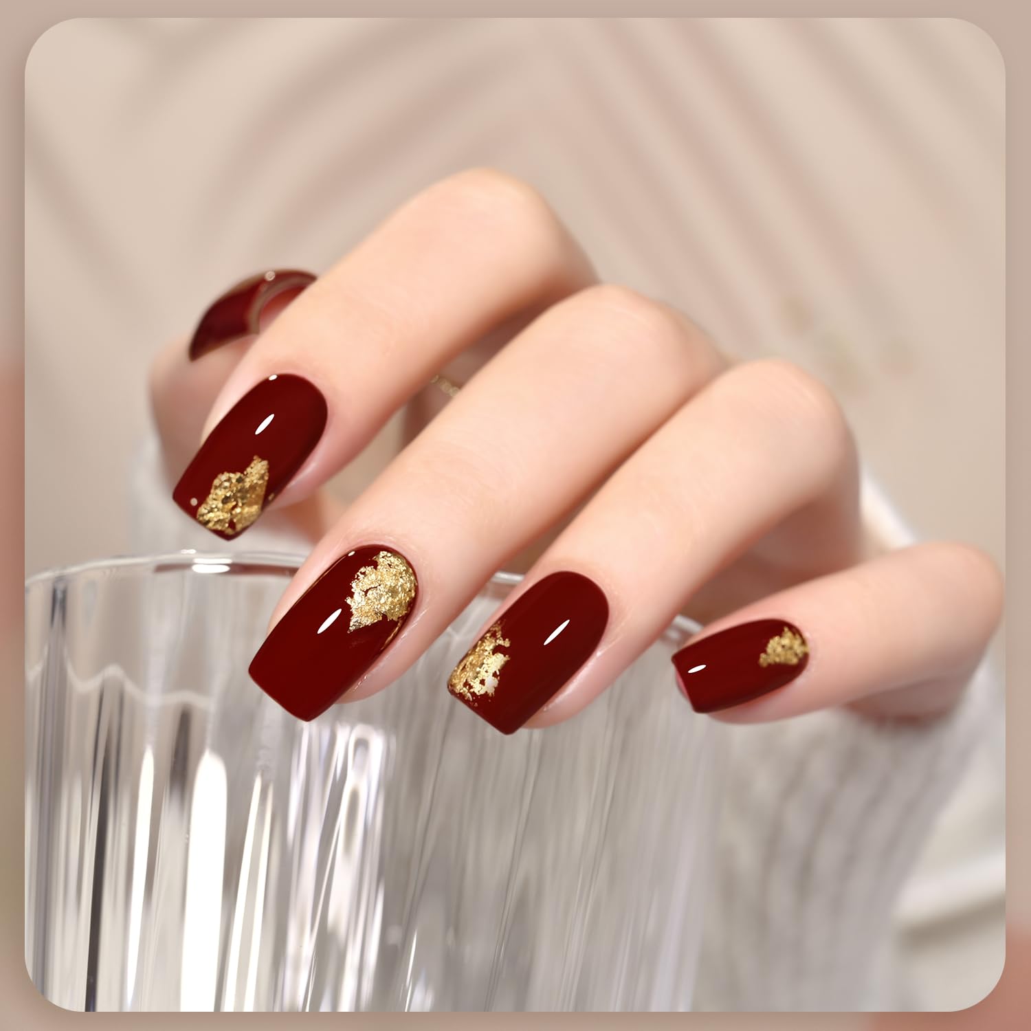 GAOY gel nail polish UV cure 60 seconds for fast at-home drying.
