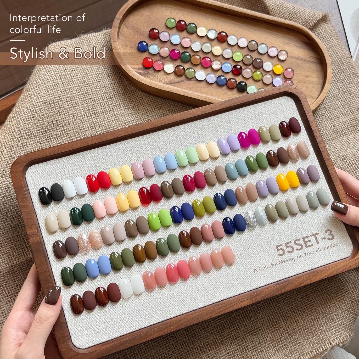 GAOY gift-ready nail art kit ready for stylish at-home manicures and gifting