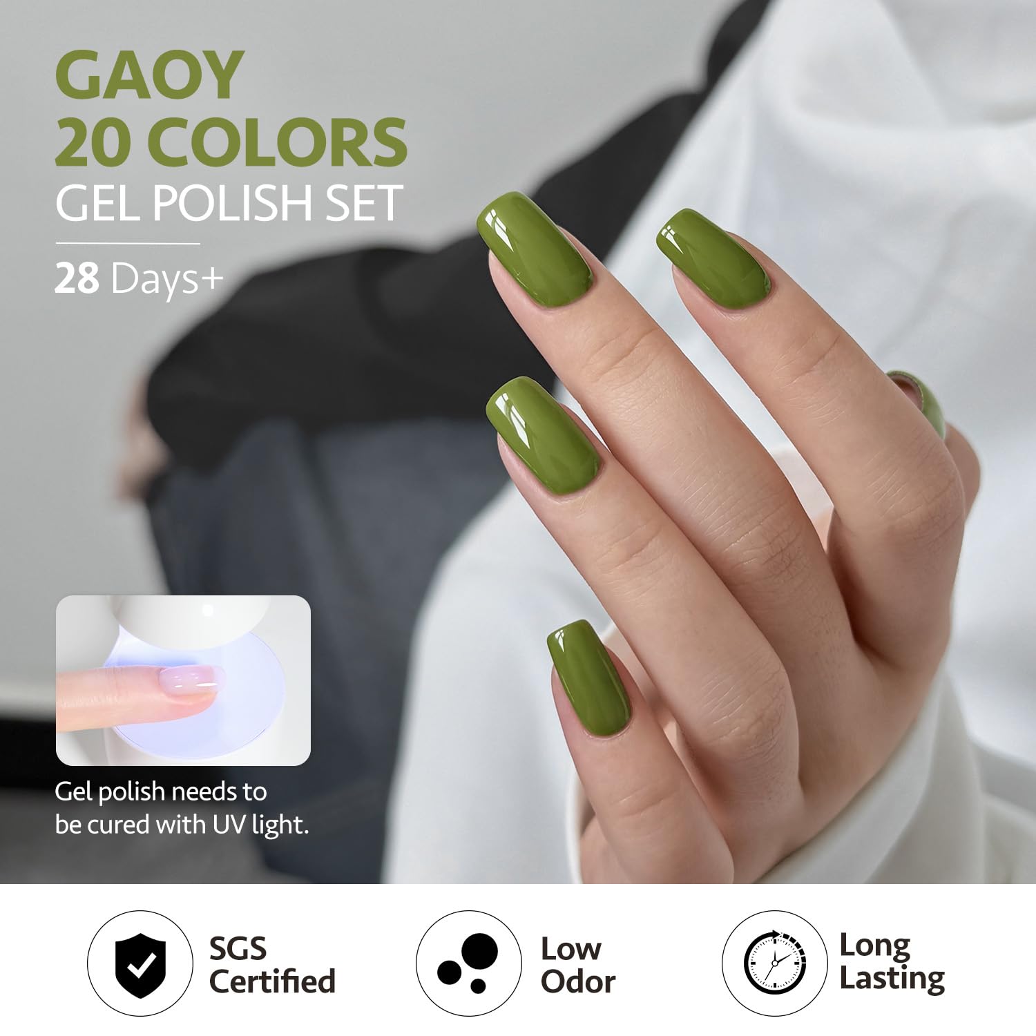 GAOY gift-ready packaging suits nail art lovers and gifting occasions