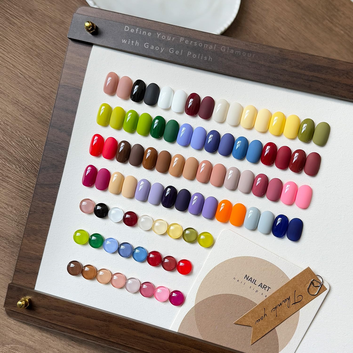 GAOY gift-ready nail art set perfect for nail enthusiasts.