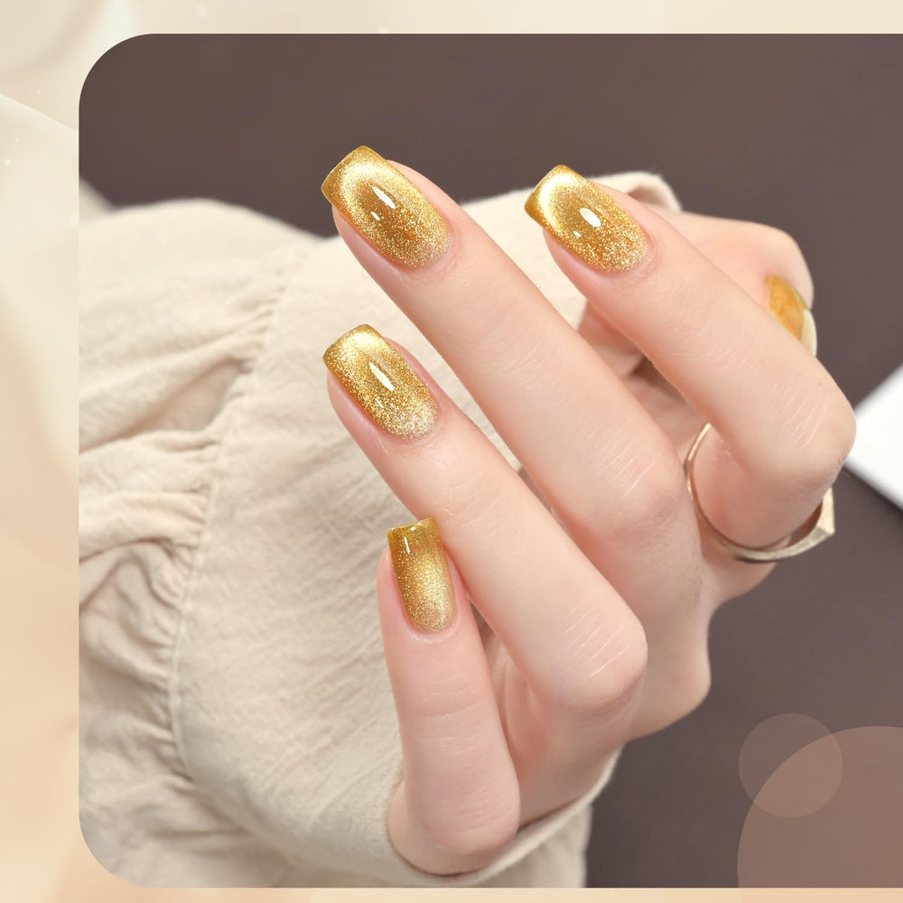 GAOY Glassy translucent UV gel provides smooth coverage and durable shine.