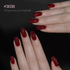 GAOY glitter gel nail polish adds shimmer for special occasions.