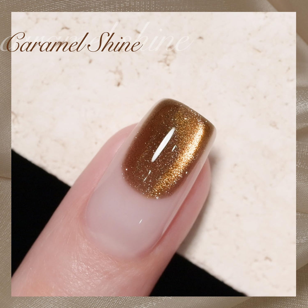 GAOY glitter holographic finish close-up reveals multi-dimensional shine on nails