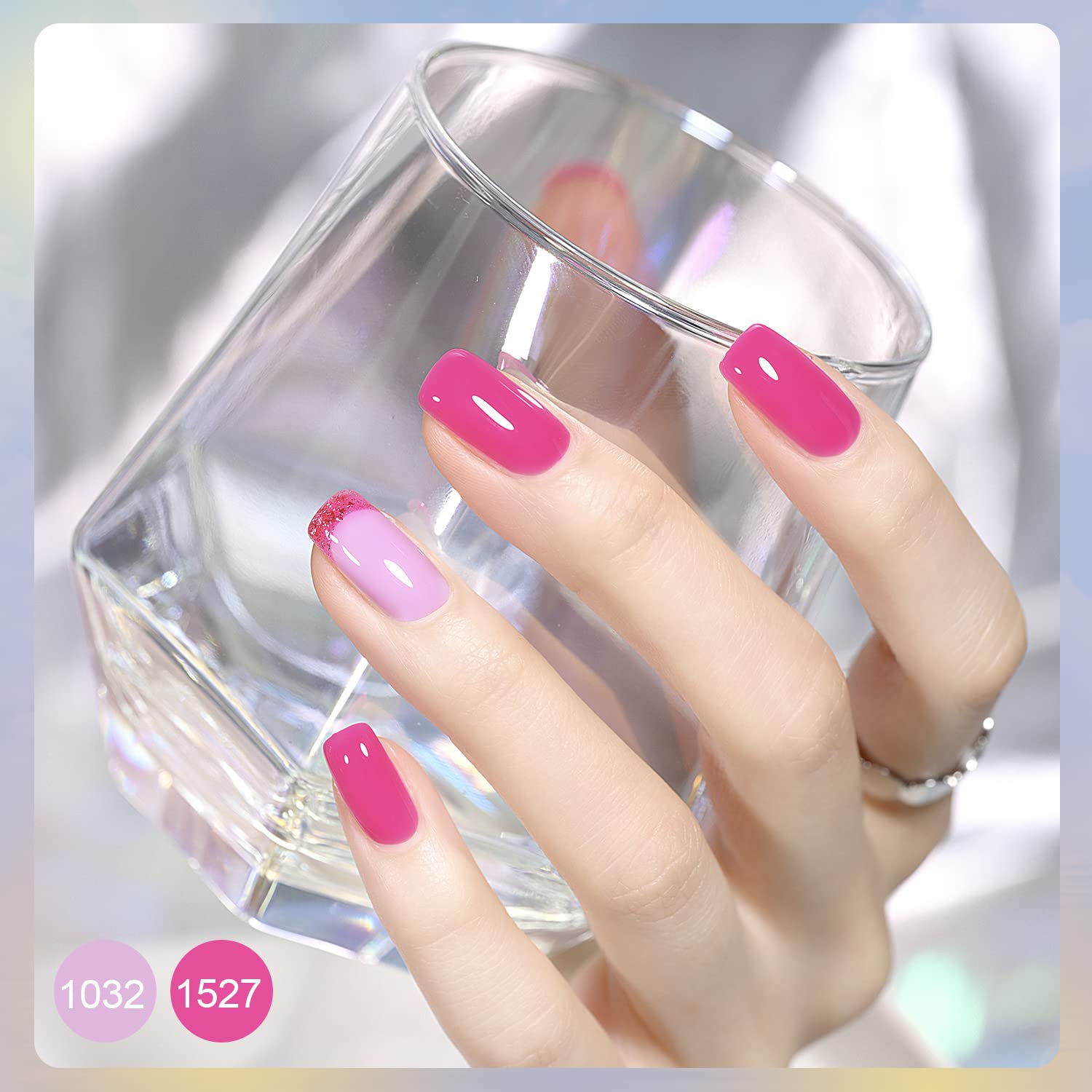 GAOY glossy top coat applied for a durable glossy finish.