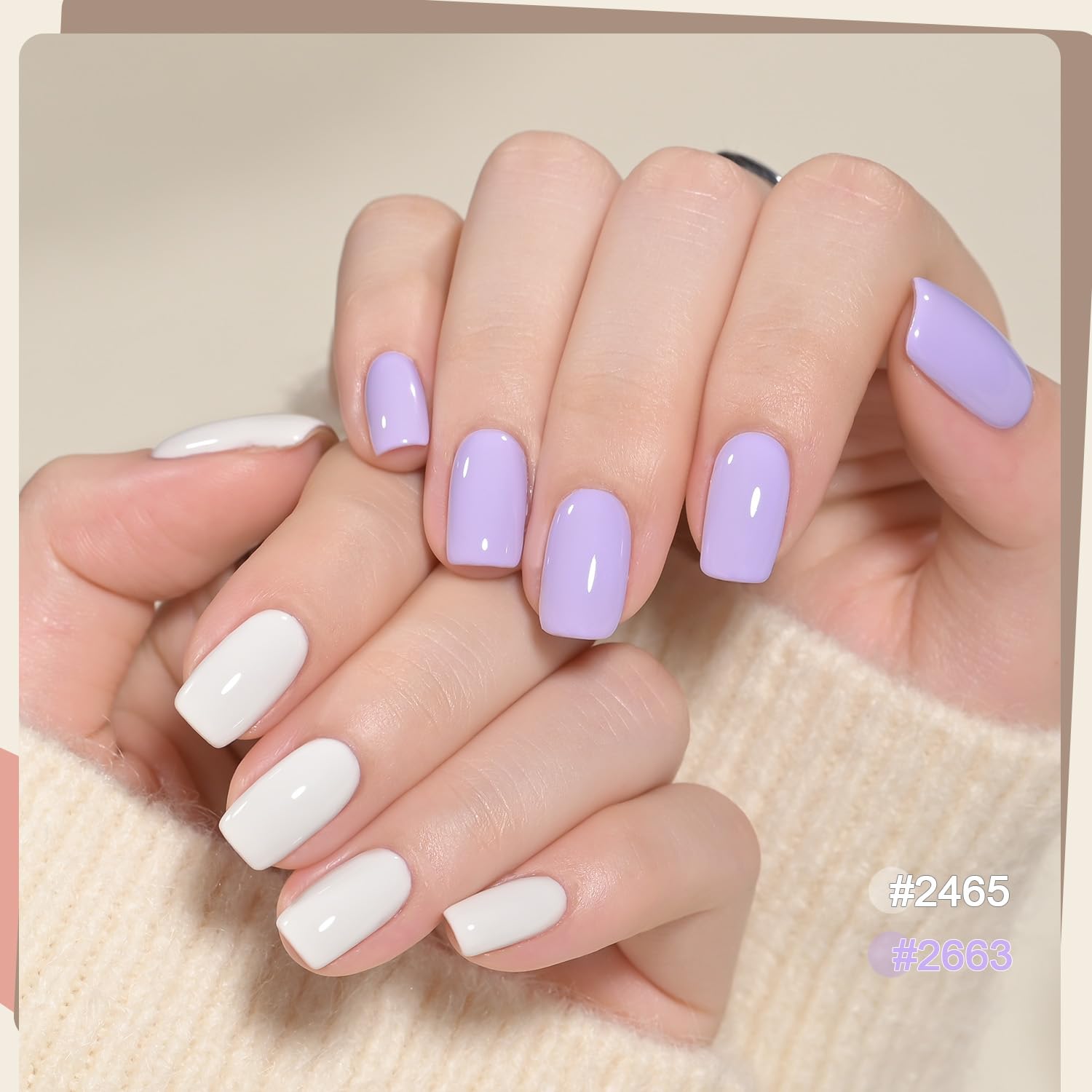 GAOY glossy top coat application delivers salon-style shine on nails.