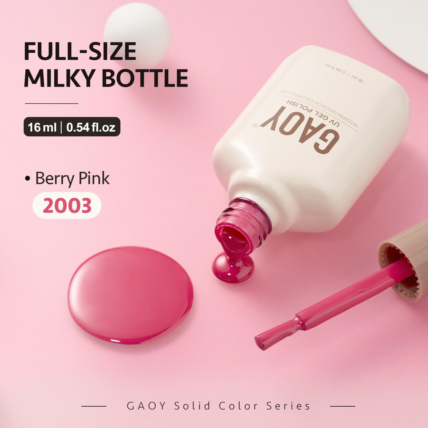 GAOY glossy finish top coat idea for shiny look