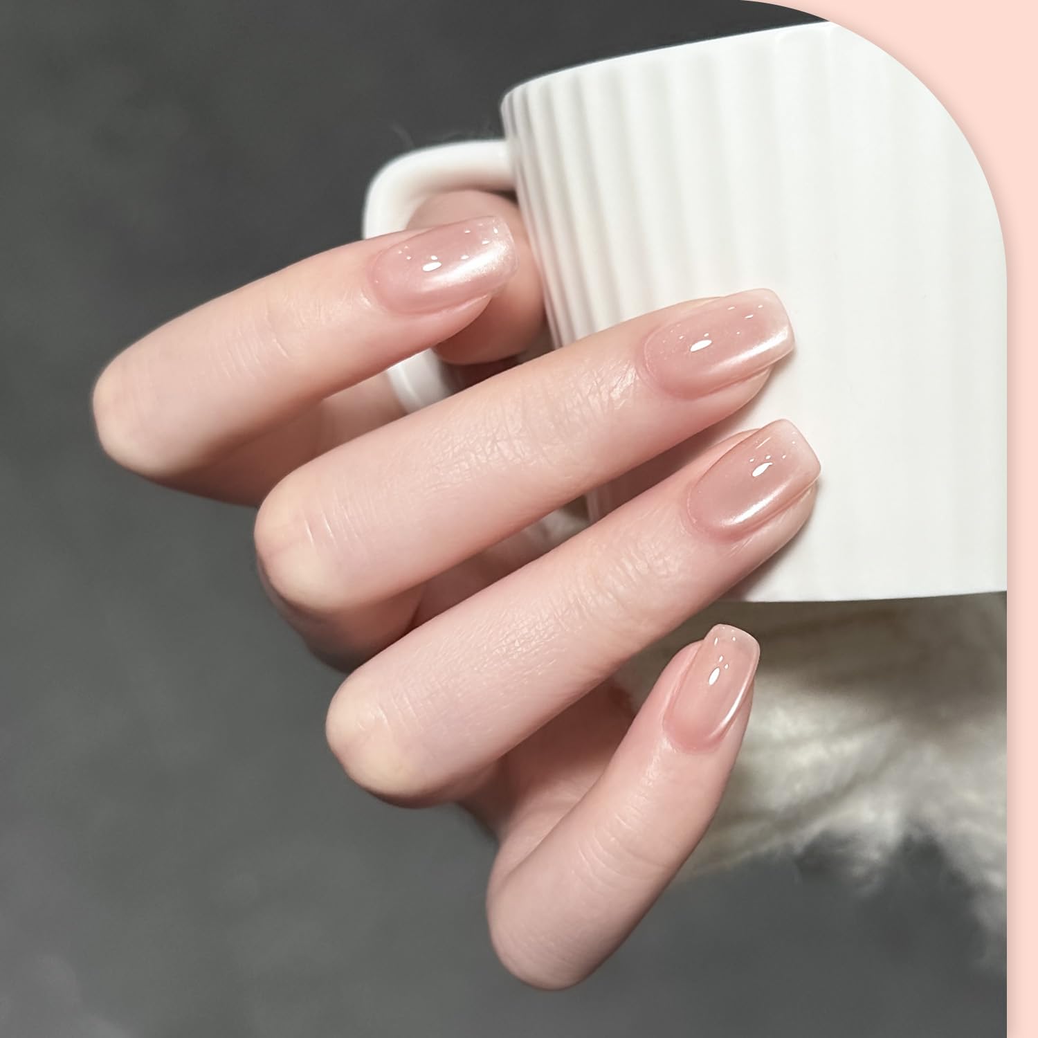 GAOY Holographic glitter polish close-up highlighting shimmering multi-tone effect.