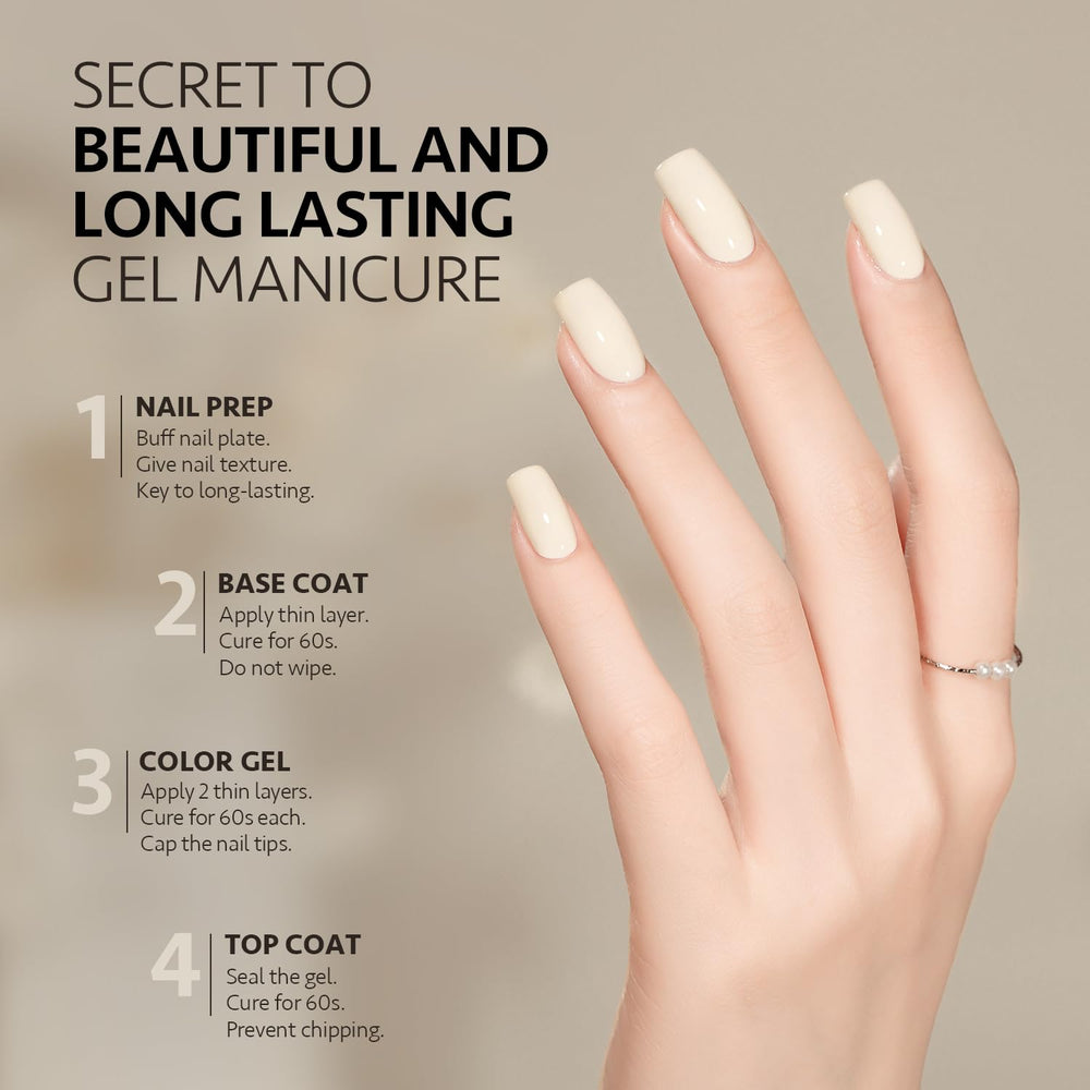 GAOY at-home manicure setup with tools and polish for easy DIY nail art