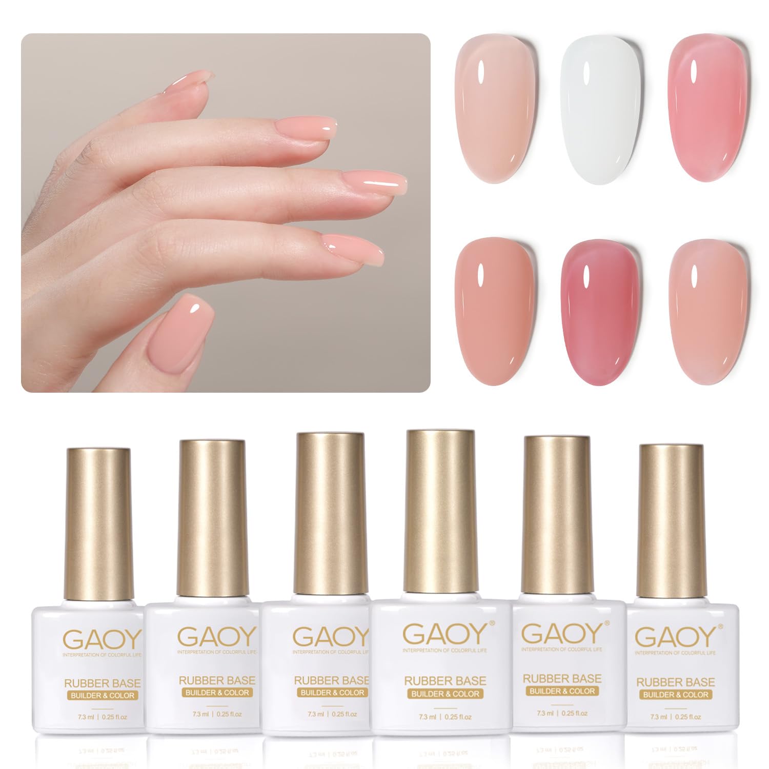 GAOY home nail art kit enables easy gel manicures at home