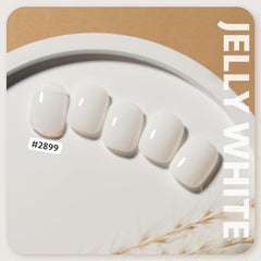 GAOY Jelly Gel Polish swatches demonstrate buildable translucency for layered looks